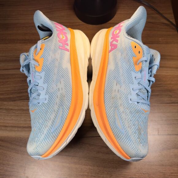 HOKA ONE ONE CLIFTON 9 - Women’s Running Shoes - SIZE 12B - Picture 7 of 9